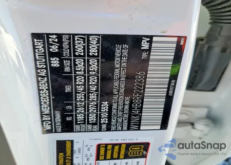 2024 Mercedes-Benz Glc Coupe 300 4Matic из США, поврежденный, VIN W1NKJ4HB8RF222386